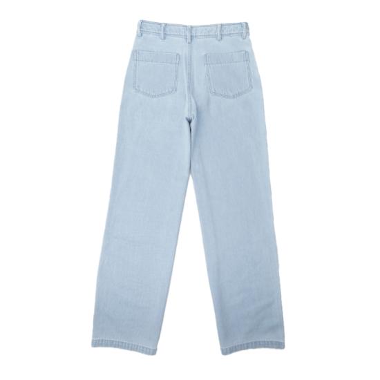 25SS 오피신 제네랄 스트레이트 팬츠 S25WCHN701 BLEACH BLUE Blue - OFFICINE GENERALE