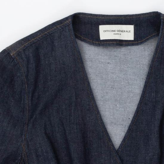 25SS 오피신 제네랄 수트 자켓 S25WTLG419 DARK INDIGO Blue - OFFICINE GENERALE