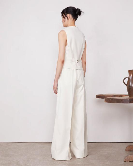 25SS 오피신 제네랄 베스트 S25WTLG421 ECRU Beige - OFFICINE GENERALE