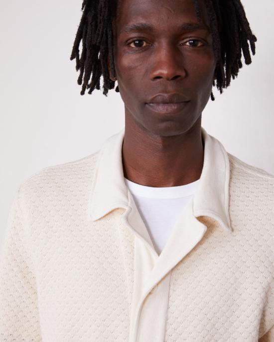 25SS 오피신 제네랄 폴로 티셔츠 S25MTEE223 ECRU Beige - OFFICINE GENERALE