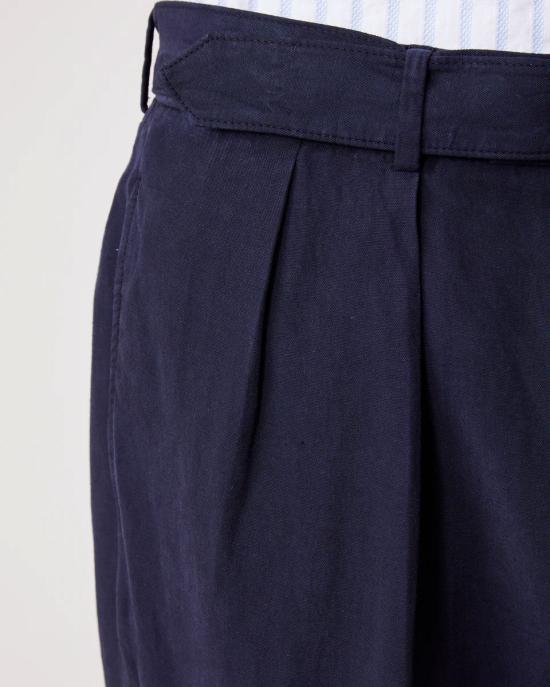 25SS 오피신 제네랄 스트레이트 팬츠 S25MTLG463 NIGHT SKY Blue - OFFICINE GENERALE