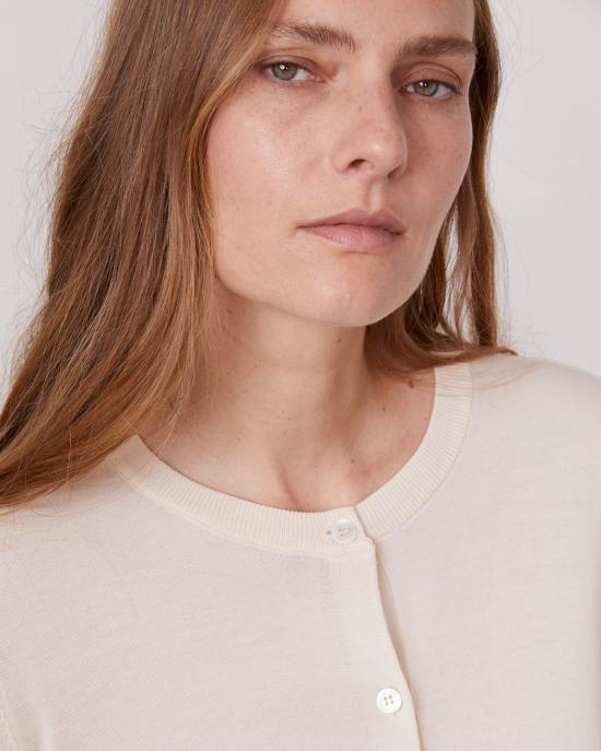 25SS 오피신 제네랄 스웨터 S25WKNT302 ECRU Beige - OFFICINE GENERALE