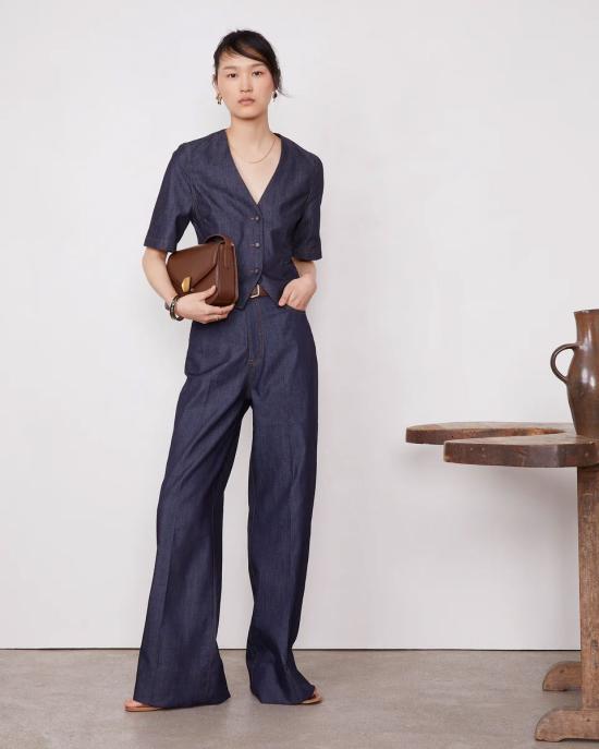 25SS 오피신 제네랄 스트레이트 팬츠 S25W5PT752 DARK INDIGO - OFFICINE GENERALE