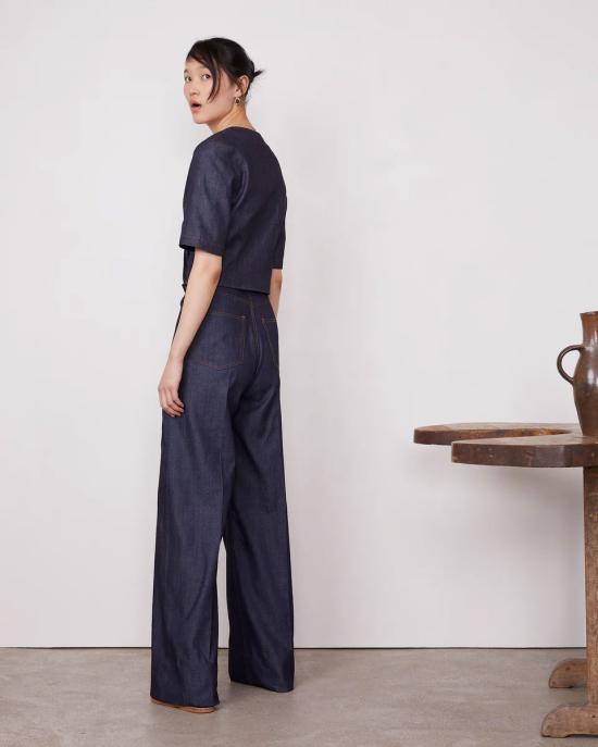 25SS 오피신 제네랄 스트레이트 팬츠 S25W5PT752 DARK INDIGO - OFFICINE GENERALE