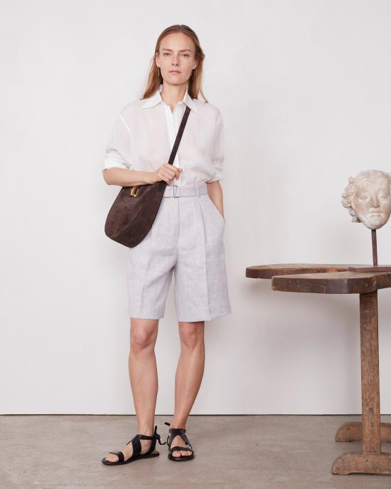  오피신 제네랄 숏팬츠 S25WSHT802 NATURAL Beige - OFFICINE GENERALE