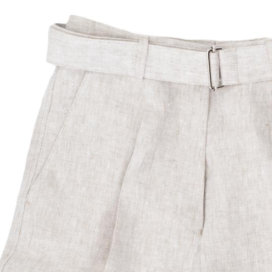  오피신 제네랄 숏팬츠 S25WSHT802 NATURAL Beige - OFFICINE GENERALE