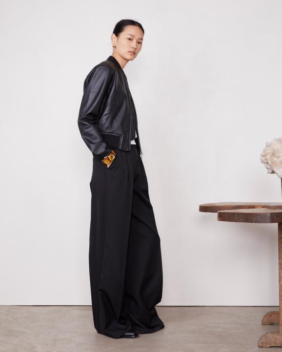 25SS 오피신 제네랄 수트 자켓 S25WLTR550 BLACK Black - OFFICINE GENERALE