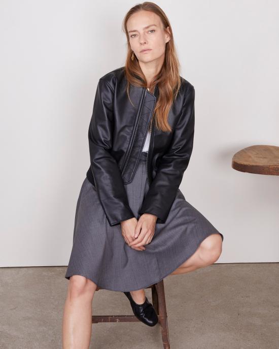 25SS 오피신 제네랄 수트 자켓 S25WLTR550 BLACK Black - OFFICINE GENERALE