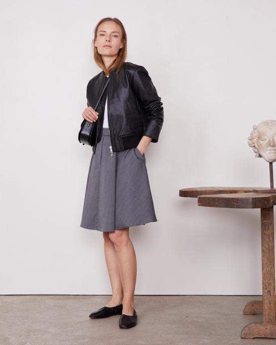 25SS 오피신 제네랄 수트 자켓 S25WLTR550 BLACK Black - OFFICINE GENERALE