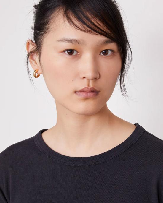 25SS 오피신 제네랄 긴팔 티셔츠 S25WTEE212 BLACK Black - OFFICINE GENERALE