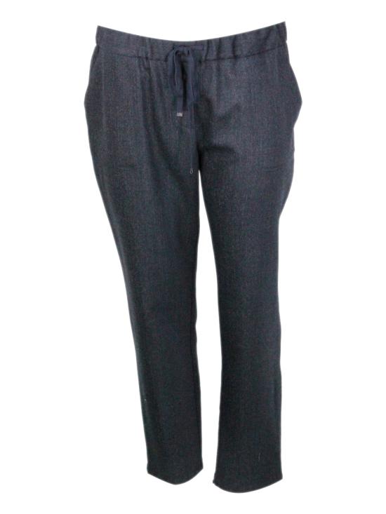 25FW 로레나안토니아찌 스트레이트 팬츠 A2541PA80D4998 0598 Blue