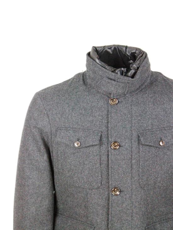 25FW 몬테꼬레 수트 자켓 F09MUCX536 98 Grigio lava - MONTECORE