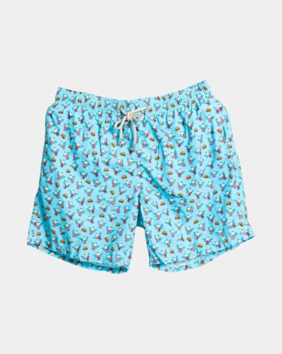 25SS 세인트바쓰 스윔팬츠 LIG0003 04493H KRUSTY FACE 31 Turquesa