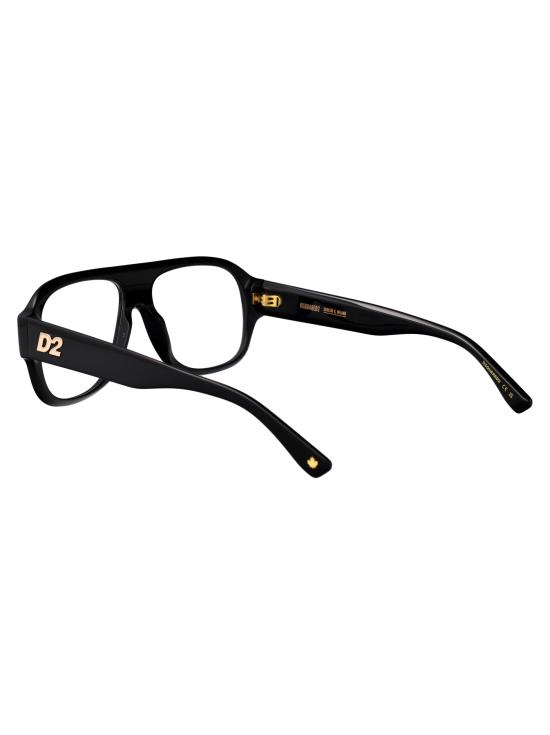 26SS 디스퀘어드2 안경 D2 0125 807 black - DSQUARED2