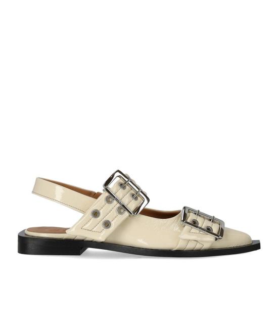 25FW 가니 플랫 슈즈 S2842 135 36 Ivory