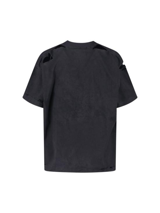 25FW 발렌시아가 반팔 티셔츠 826344 TSVP41041 Black - BALENCIAGA