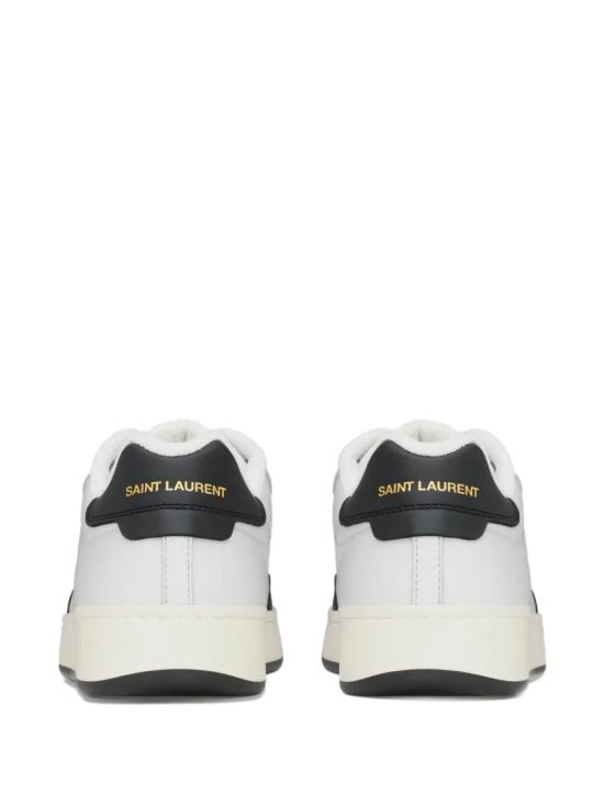 25FW 생로랑 스니커즈 845537 00NI0 9061 BLANC OPTIQUE NERO - SAINT LAURENT