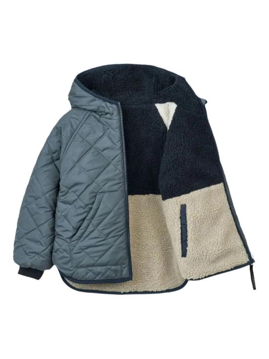 25FW [키즈] 리우드 자켓 LW17576 1622 WHALE BLUE MULTI MIX - LIEWOOD