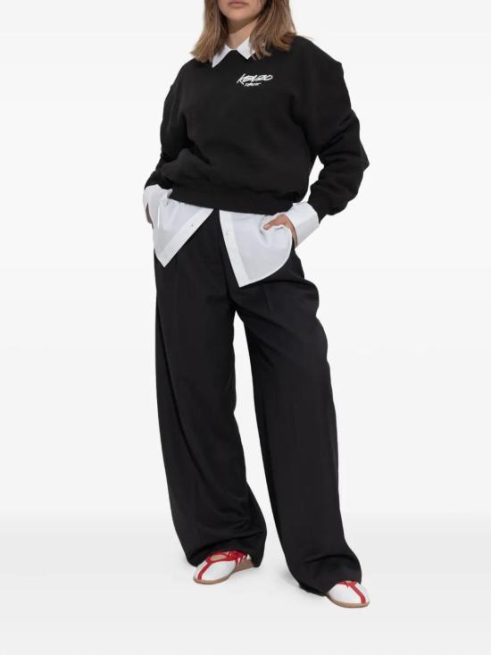 25FW 겐조 긴팔 티셔츠 FF62SW4504MB BLACK - KENZO