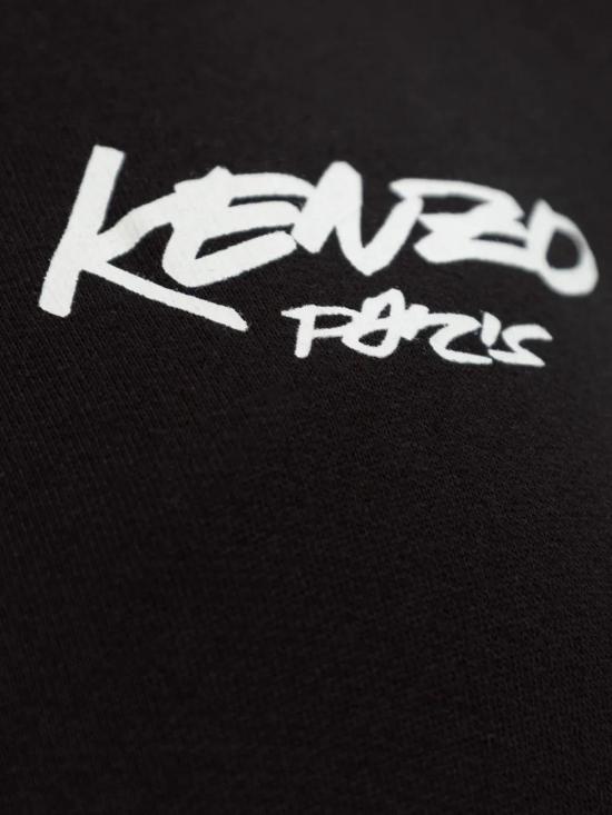 25FW 겐조 긴팔 티셔츠 FF62SW4504MB BLACK - KENZO