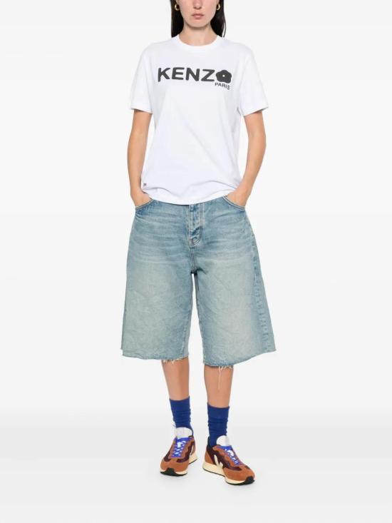 25FW 겐조 반팔 티셔츠 FF52TS1574SO OFF WHITE - KENZO