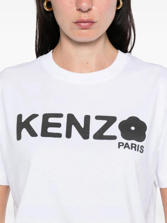 25FW 겐조 반팔 티셔츠 FF52TS1574SO OFF WHITE - KENZO