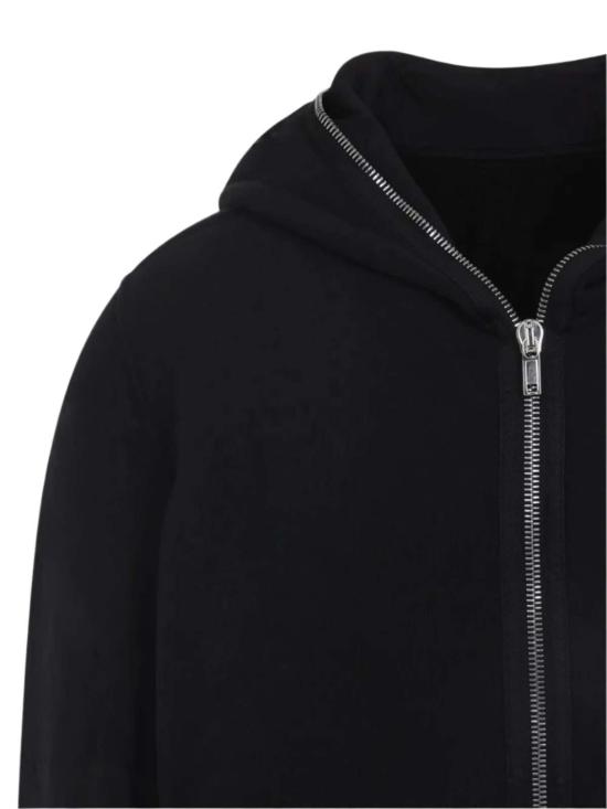 25FW 릭 오웬스 가디건 점보 짐프 후드티 블랙 - RICK OWENS
