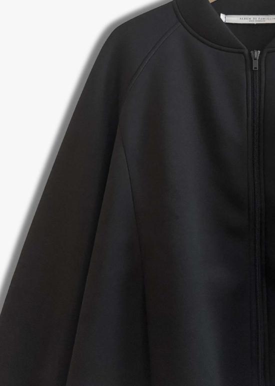  앨범 디 파밀리아 자켓 앨범 Di Famiglia 라이트 봄버 재킷 블랙 - ALBUM DI FAMIGLIA