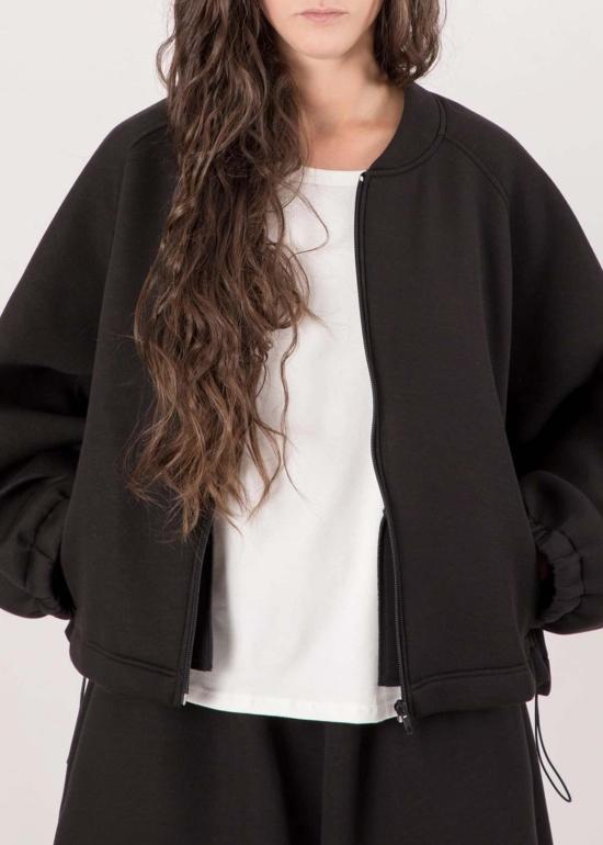  앨범 디 파밀리아 자켓 앨범 Di Famiglia 라이트 봄버 재킷 블랙