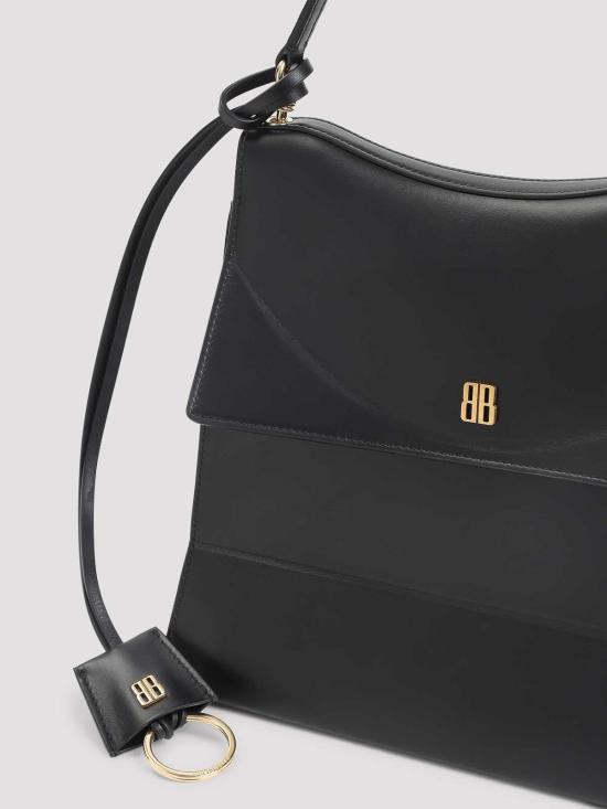 26SS 발렌시아가 나노 미디움 핸드백 8292932ABTZ1000 Black - BALENCIAGA