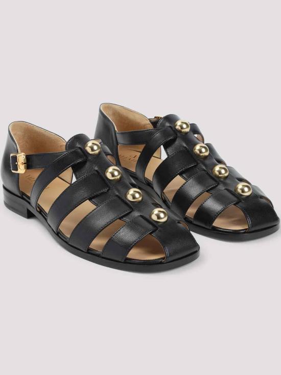 26FW 발렌티노 가라바니 샌들 6Y2S0J51ZNJ0NO Black - VALENTINO GARAVANI