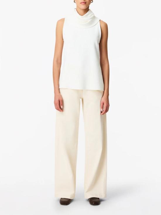 25FW 어나더 투모로우 민소매 티셔츠 A225BL105OFFWHITE White - ANOTHER TOMORROW