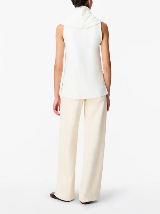 25FW 어나더 투모로우 민소매 티셔츠 A225BL105OFFWHITE White - ANOTHER TOMORROW