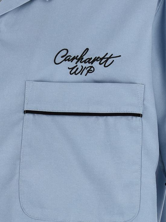 25FW 칼하트 WIP 반팔 셔츠 I03515331WXX - CARHARTT WIP