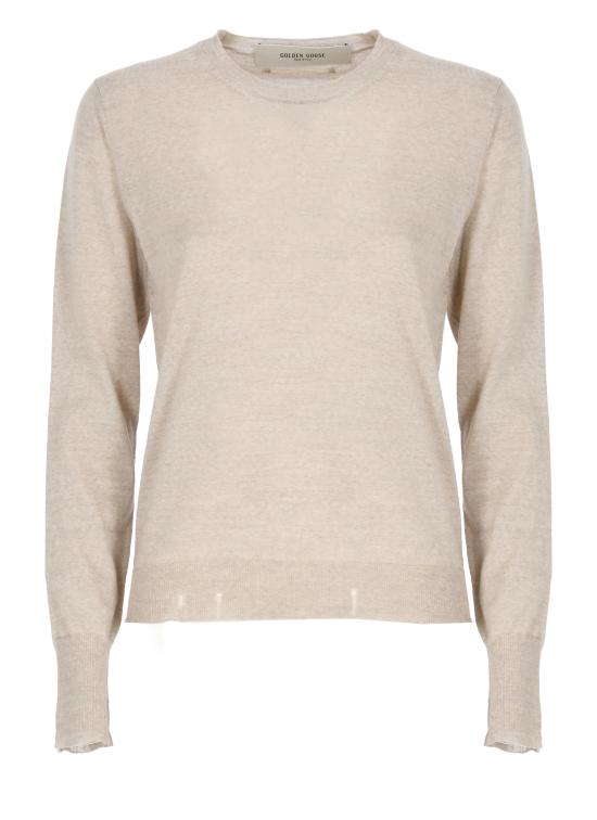 25FW 골든구스 스웨터 GWP00952 P000665 55150 GOLDEN WS Beige