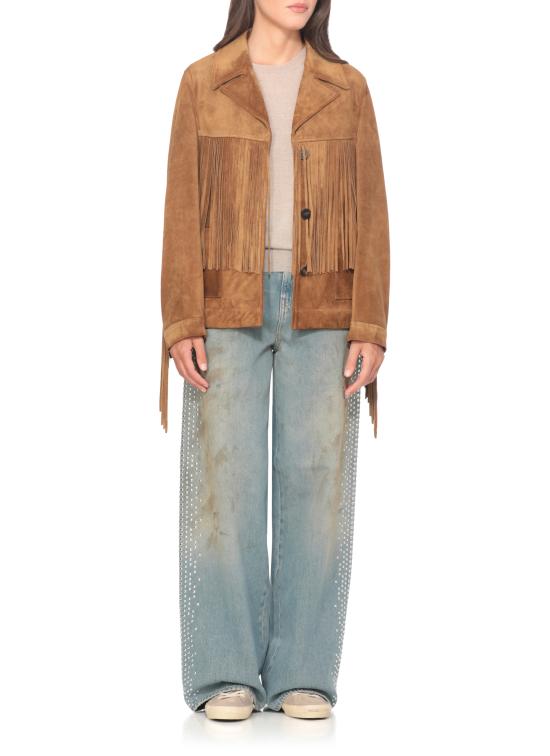 25FW 골든구스 스웨터 GWP00952 P000665 55150 GOLDEN WS Beige - GOLDEN GOOSE