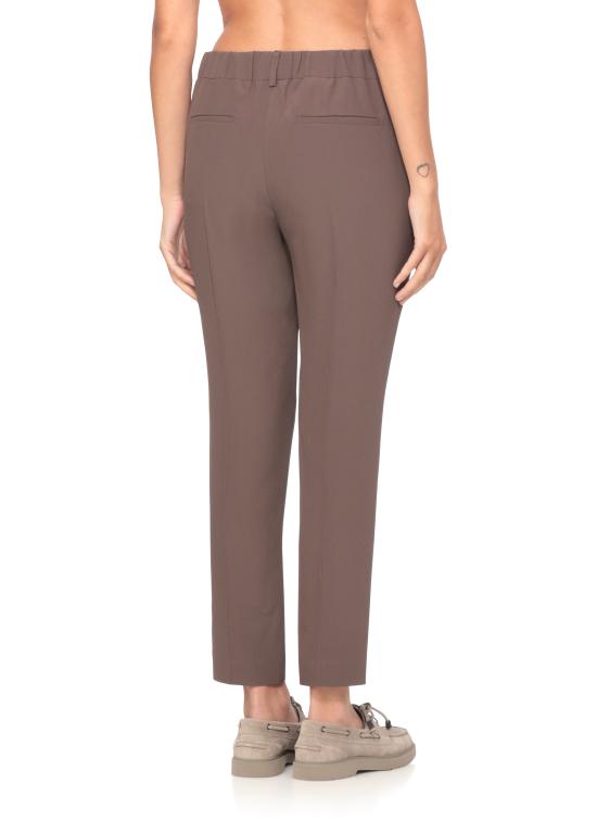 25FW 브루넬로 쿠치넬리 스트레이트 팬츠 MA029P1673 C4222 Brown - BRUNELLO CUCINELLI