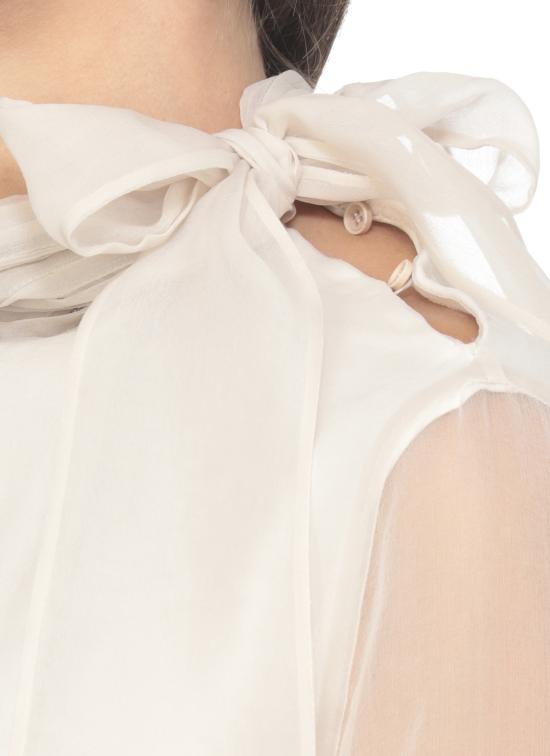 25FW 브루넬로 쿠치넬리 블라우스 MF940ED814 C8553 Ivory - BRUNELLO CUCINELLI