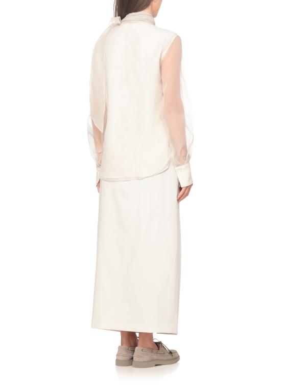 25FW 브루넬로 쿠치넬리 블라우스 MF940ED814 C8553 Ivory - BRUNELLO CUCINELLI