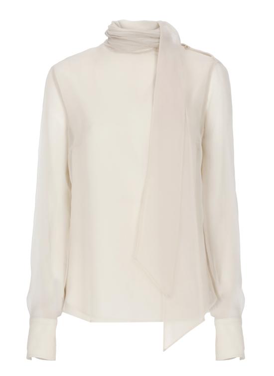 25FW 브루넬로 쿠치넬리 블라우스 MF940ED814 C8553 Ivory