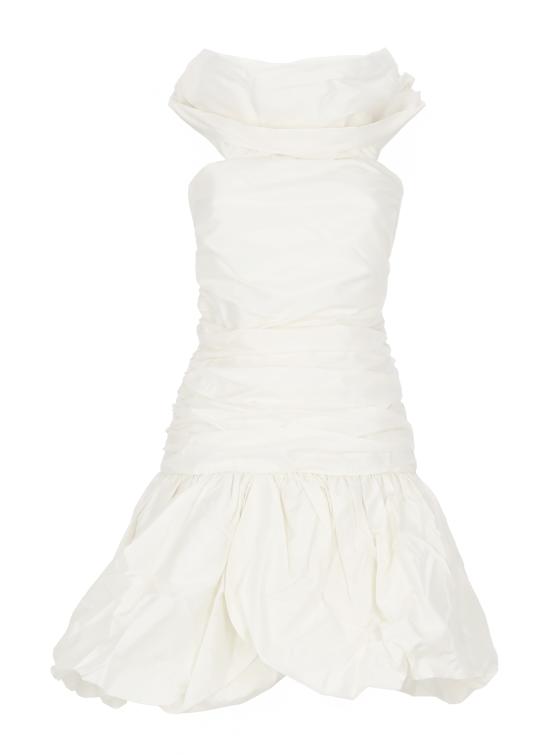 25FW 로테이트 미디 원피스 114678857 EGRET Ivory