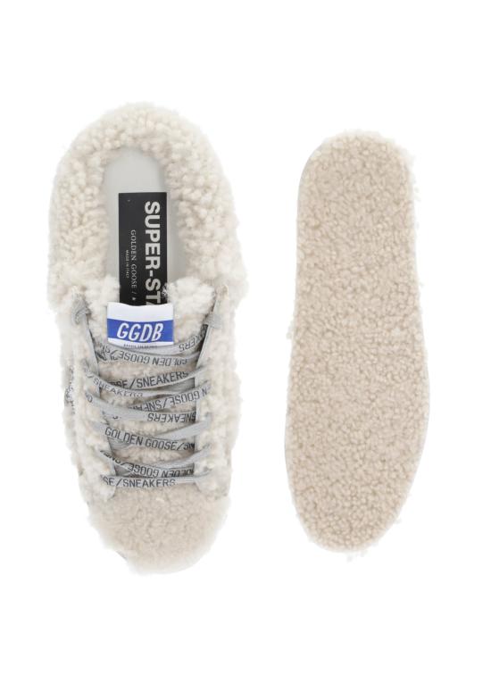 25FW 골든구스 뮬/슬리퍼 GWF00110 F001987 10757 SUPER STAR SABOT Ivory - GOLDEN GOOSE