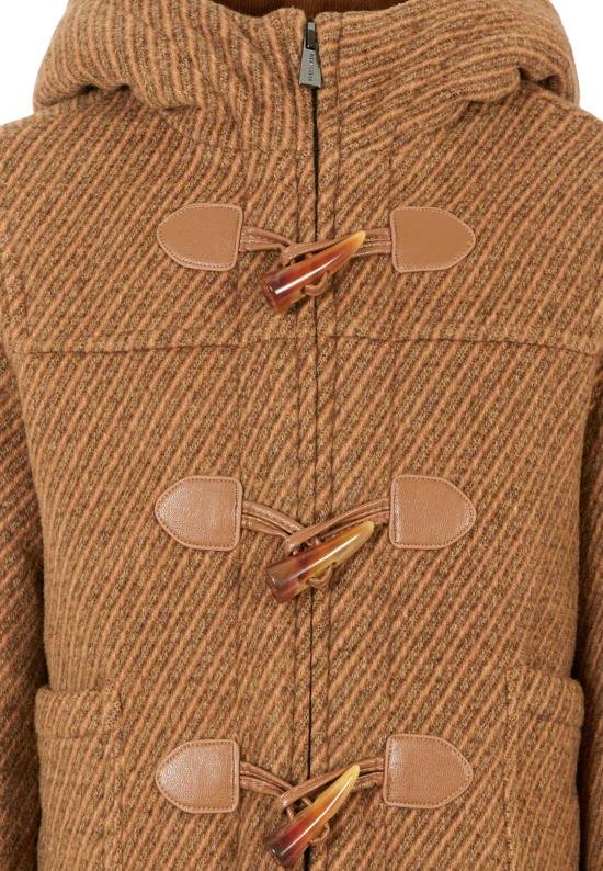 25FW [키즈] 트루사르디 코트 TBA25037GB PINECONE BROWN - TRUSSARDI