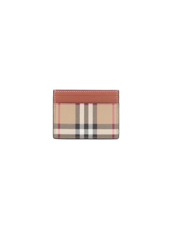 25FW 버버리 체크 카드 케이스 8109801 Brown - BURBERRY