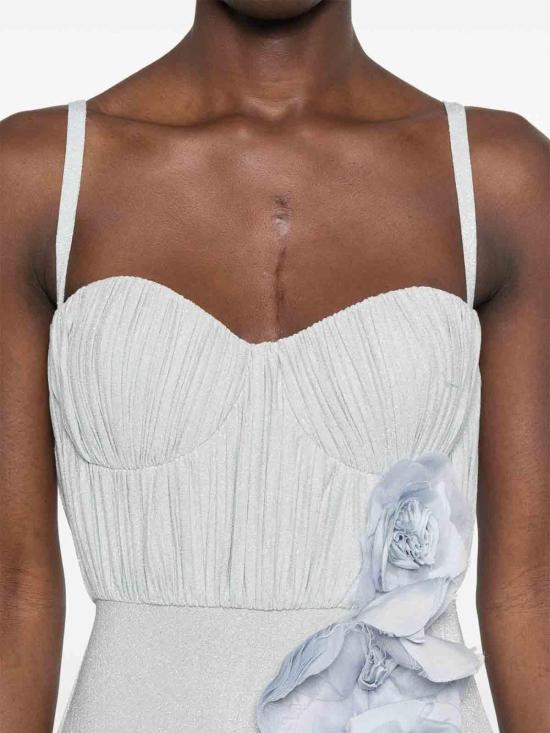 26SS 엘리자베타프랜치 롱 원피스 ABR2252E2A28SKYBLUE Blue - ELISABETTA FRANCHI