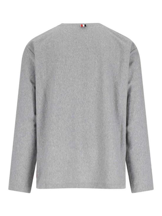  톰브라운 긴팔 티셔츠 MJS253AJ0138035 Grey - THOM BROWNE