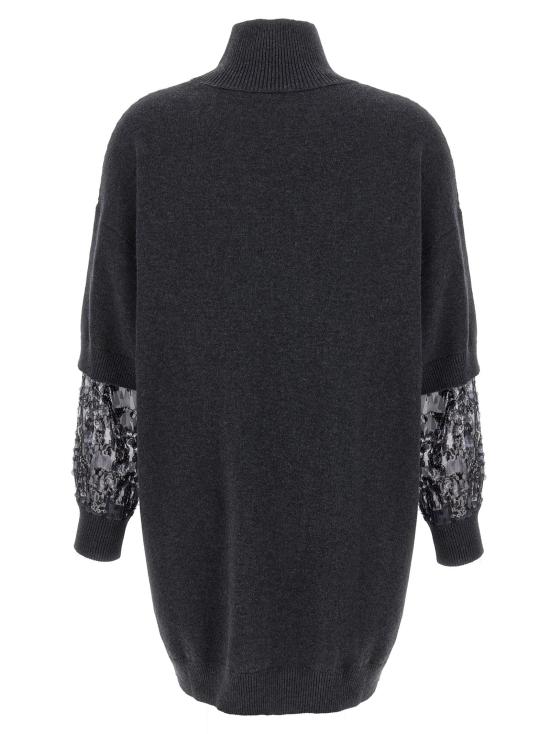 25FW 브루넬로 쿠치넬리 미디 원피스 M12730A94C2803 - BRUNELLO CUCINELLI