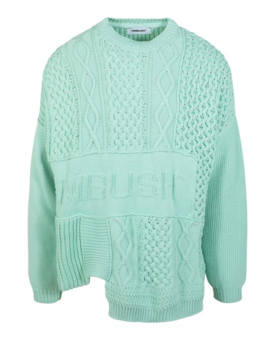  엠부시 스웨터 BMHE016S KNI001 5000 30000 XS Blue
