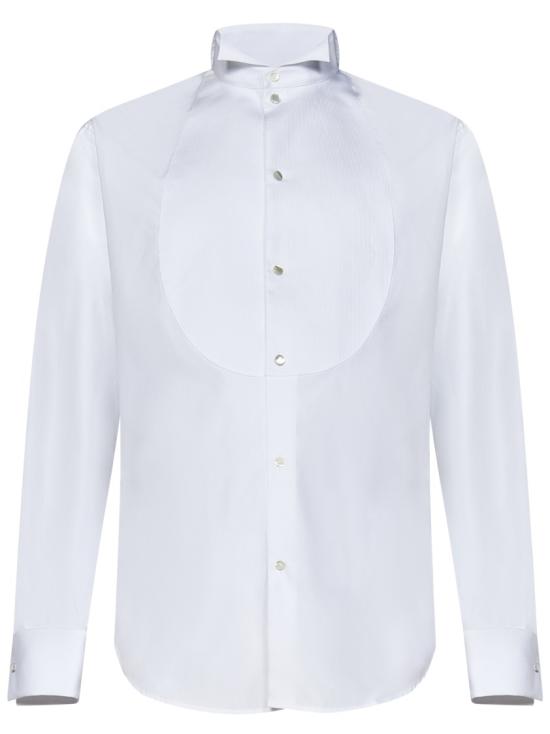 25SS 엠포리오 아르마니 긴팔 셔츠 EM000190TE10247 White