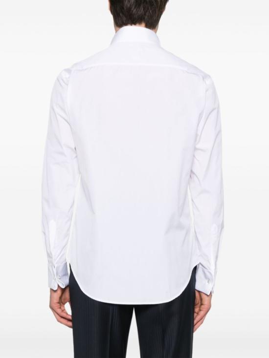 25SS 엠포리오 아르마니 긴팔 셔츠 EM000190TE10247 White - EMPORIO ARMANI
